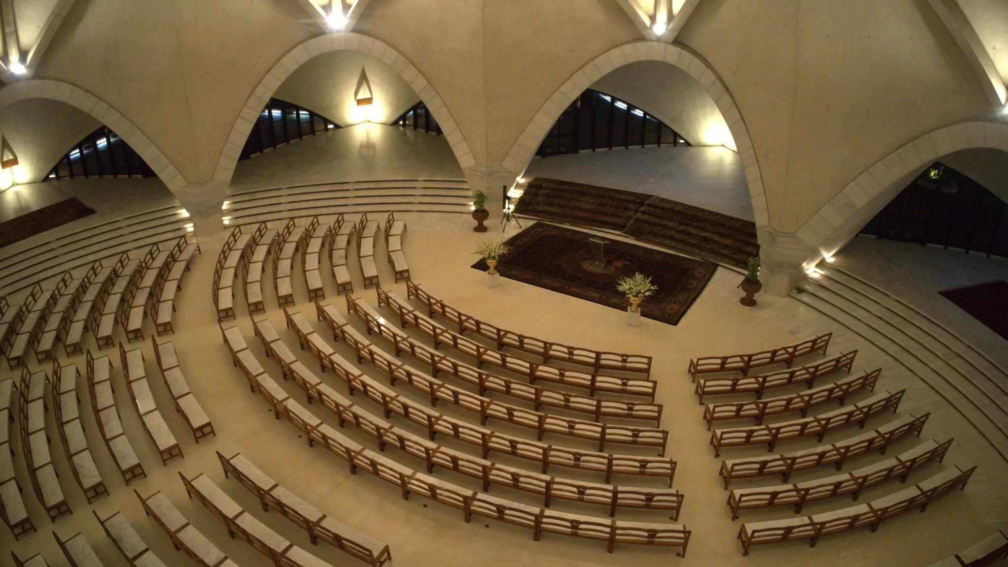 Lotus Temple Interior The Lotus Temple Located In New Delhi India Lotus Temple Interior The Lotus Temple Located In New Delhi India